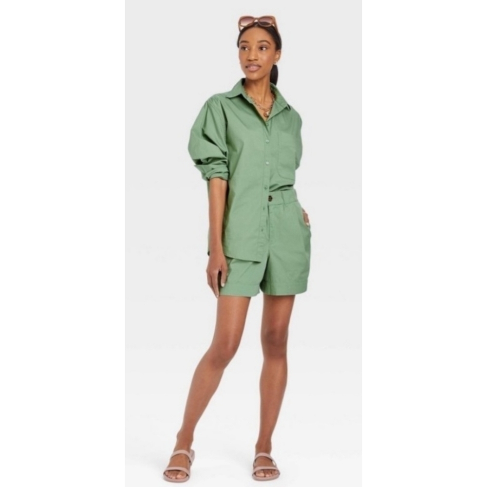 NEW A New Day High Rise Poplin Shorts